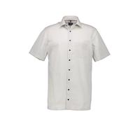 OLYMP Kurzarmhemd Herren Kurzarm Baumwolle beige, 39