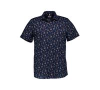 OLYMP Kurzarmhemd Herren Slim Fit Kurzarm Baumwolle blau, 39