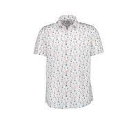 OLYMP Kurzarmhemd Herren Slim Fit Kurzarm Baumwolle mehrfarbig, 42