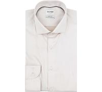 OLYMP Level 5 Hemd Twill Off White - Größe 42 Beige 42