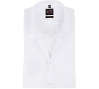 Herren Hemd "Level Five Body Fit" Kurzarm, Farbe: Weiss, GR:43