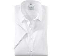 OLYMP Level 5 Kurzarm Weiss - Größe 45 (3XL) Weiß 45