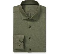 OLYMP Level Five 24/Seven Body Fit Jerseyhemd grün, Einfarbig