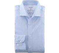 OLYMP Level Five 24/Seven Body Fit Jerseyhemd bleu, Gestreift
