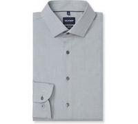 Businesshemd OLYMP "OLYMP Level Five 24/Seven, Body Fit, Modern Kent mit extra langem Arm", Herren, Gr. 43, Normaler Arm, grün, 64% Baumwolle, 27% Polyester, 9% Elasthan, Hemden (97368946-43) grün