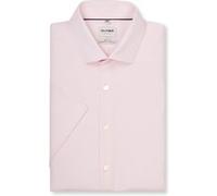 OLYMP Level Five 24/Seven, atmungsaktives Stretch Hemd, body fit, Rosa, Kurzarm, Kent, 42 (0734123042)