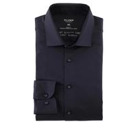 OLYMP Lvl 5 Hemd 24/Seven Marine Blau Blau 40