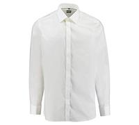 OLYMP Level Five Body fit Galahemd Langarm Popeline beige Größe 38