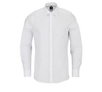 Body Fit Business-Hemd mit Stretch-Anteil Modell 'NEW YORK KENT' 40 men Weiss