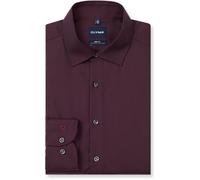 OLYMP Level Five Body Fit Hemd bordeaux, Faux-uni