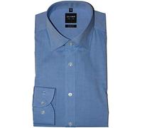 OLYMP Level Five Body fit Hemd extra Langer Arm Chambray hellblau Größe 46
