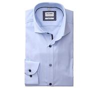 OLYMP Level Five Body fit Hemd extra Langer Arm Stretch Twill hellblau
