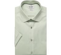 OLYMP Level Five Body Fit Hemd Kurzarm hellgrün