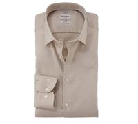 OLYMP Level Five Body fit Hemd Langarm New Kent Kragen Faux braun