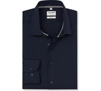 OLYMP Level Five Body Fit Hemd marine, Faux-uni