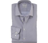OLYMP Hemd Herren Slim Fit Langarm Baumwoll-Stretch Beige Größe 40