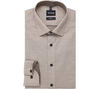 OLYMP Level Five Body Fit Hemd natur, Faux-uni