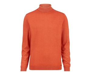 OLYMP Level Five Body Fit Rollkragenpullover sienna, Einfarbig