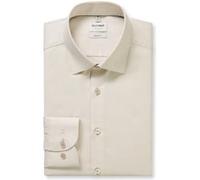 OLYMP Level Five, Business Hemd, body fit, Beige, Kent, 42 (2022142142)