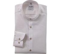 OLYMP Hemd Herren Slim Fit Langarm Baumwolle weiß, 37