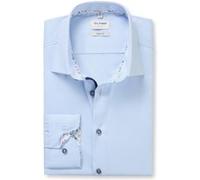 OLYMP Level Five, Business Hemd, Body Fit, Blau, Kent, 38 (2152141138)