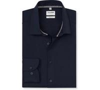 OLYMP Level Five Body Fit Hemd marine, Faux-uni