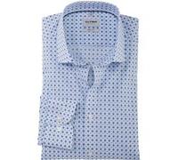 OLYMP Level Five, Business Hemd, body fit, Blau, Kent, 44 (2032541144)