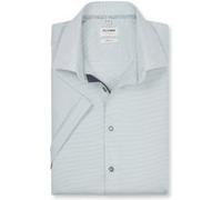 OLYMP Level 5 Slim Fit Business-Hemd mit Kentkragen in Gruen, Größe 40