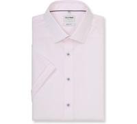 OLYMP Level Five, Business Hemd, Body Fit, Pink, Streifen, Kurzarm, Kent, 41 (2031128141)