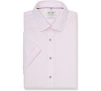 OLYMP Level Five, Business Hemd, Body Fit, Pink, Streifen, Kurzarm, Kent, 43 (2031128143)