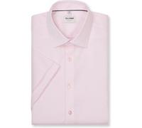 Businesshemd OLYMP "OLYMP Level Five, body fit, Kent", Herren, Gr. 40, Normaler Arm, rosé, 97% Baumwolle, 3% Elastolefin, Hemden (28634117-40) rosé