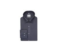 OLYMP Hemd Herren Slim Fit Extra langer Arm Baumwoll-Stretch blau, 43