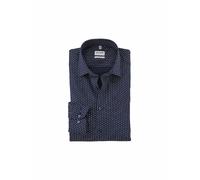 OLYMP LEVEL FIVE Businesshemd Extralange Ärmel dunkelblau | 45