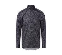 OLYMP Hemden Herren Slim Fit Langarm Baumwolle grau, 38