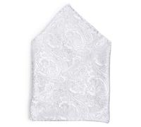 OLYMP Level Five Einstecktuch aus Seide Herren silber, ONE SIZE