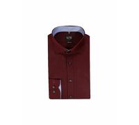 OLYMP LEVEL FIVE Hemd Body Fit dunkelrot | 43