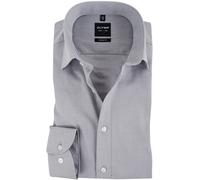 OLYMP Level Five Hemd Grau Body Fit - Größe 43 Grau 43