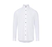 OLYMP Level Five Hemd Herren Slim Fit Baumwolle weiß, 40
