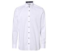 OLYMP Level Five Hemd Herren Slim Fit Baumwolle weiß Kent, 42
