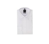 OLYMP Herren Hemd Level Five Body Fit Langarm, weiss, Gr. 42