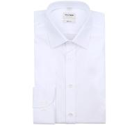Olymp OLYMP Herren Oberhemd Langarm Level Five,Uni,Body fit,New Yo... 46 weiss
