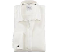 OLYMP Level Five Body Fit Galahemd hellbeige, Einfarbig