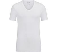 OLYMP T-Shirts Herren Regular Fit Kurzarm V-Ausschnitt Baumwolle weiß, 4XL