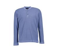 OLYMP Longsleeve Herren Regular Fit Langarm Baumwolle blau, L