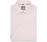 Businesshemd OLYMP "OLYMP Luxor 24/Seven, Comfort Fit, New Kent", Herren, Gr. 41, Normaler Arm, rosé, 64% Baumwolle, 27% Polyester, 9% Elasthan, Hemden (60850532-41) rosé