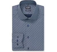 OLYMP Luxor 24/Seven, atmungsaktives Hemd mit Kühlungseffekt, modern fit, Blau, Kent, 40 (1308841840)