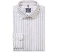 Businesshemd OLYMP "OLYMP Luxor 24/Seven, modern fit, New Kent", Herren, Gr. 39, Normaler Arm, hellrosé, 64% Baumwolle, 27% Polyester, 9% Elasthan, Hemden (20718233-39) hellrosé