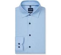 OLYMP Hemden Herren Langarm Jersey blau, 37