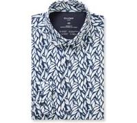 OLYMP Luxor 24/Seven, atmungsaktives Stretch Hemd aus Jersey, Modern Fit, Blau, Kent, 41 (1346141841)