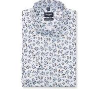 OLYMP Luxor Performance Climate Control Modern Fit Hemd weiss, Bedruckt